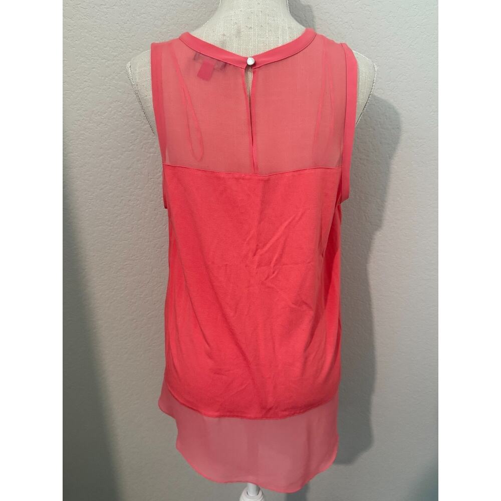 Vince Camuto Women's Flowy Mixed Media Sleeveless Tank Shirt Bundle Vibrant - M - Picture 3 of 11